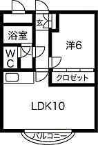 北海道札幌市豊平区水車町7丁目（賃貸マンション1LDK・3階・37.95㎡） その2