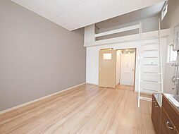 札幌市営東西線 西18丁目駅 徒歩15分の賃貸アパート 3階ワンルームのリビング/ダイニング