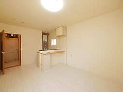 札幌市営南北線 南平岸駅 徒歩7分の賃貸アパート 2階1LDKのリビング/ダイニング