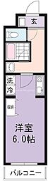 FEELO 1Kの間取図画像