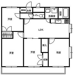 ウェルナード 4LDKの間取図画像
