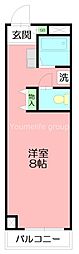 グランメゾン ワンルームの間取図画像