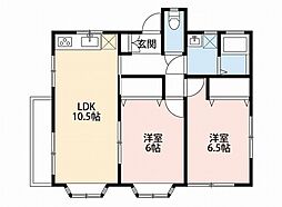 Tusoleil 2LDKの間取図画像