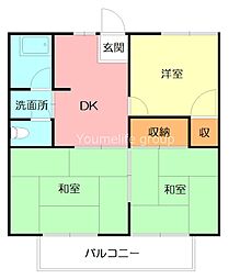 間取図画像 3DK