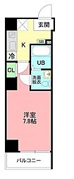 Bear Park 1Kの間取図画像