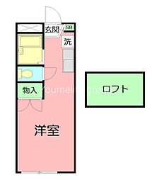 間取図画像 ワンルーム
