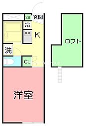 間取図画像 ワンルーム