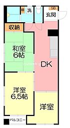 間取図画像 3DK