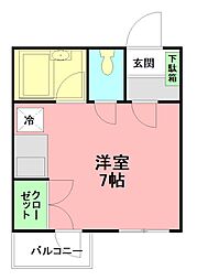 間取図画像 ワンルーム