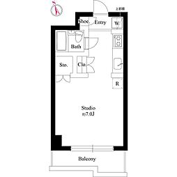 間取図画像 ワンルーム