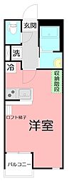 間取図画像 1K
