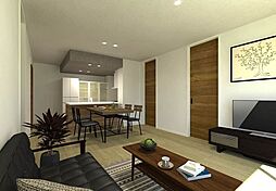 シャーメゾン県庁南A 1階2LDKのリビング/ダイニング