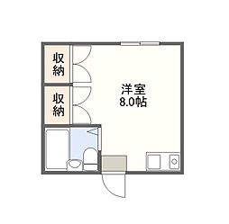 間取図画像 ワンルーム