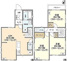 Kolet柏根戸  ｜ 千葉県柏市根戸（賃貸一戸建3LDK・1階・82.18㎡） その2