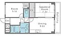 デイグラン長居公園5階12.3万円