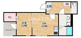 ハーモニ―テラス中野SKH  ｜ 大阪府大阪市東住吉区中野1丁目10-2（賃貸アパート1DK・2階・25.70㎡） その2