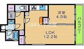 クラウンハイム上町台セントラルラ・カーサ  ｜ 大阪府大阪市天王寺区生玉町（賃貸マンション1LDK・7階・41.59㎡） その2