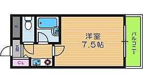 ノーブル天王寺  ｜ 大阪府大阪市天王寺区南河堀町（賃貸マンション1K・7階・22.00㎡） その2