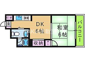 プレアール山坂  ｜ 大阪府大阪市東住吉区山坂3丁目5-6（賃貸マンション1DK・5階・27.00㎡） その2