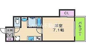 アルカディアアベノ  ｜ 大阪府大阪市阿倍野区阪南町6丁目（賃貸マンション1K・2階・21.00㎡） その2