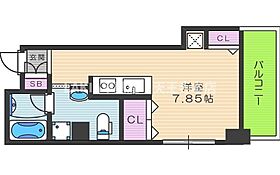 ヴィレッジリバー阿倍野  ｜ 大阪府大阪市阿倍野区阪南町1丁目（賃貸マンション1R・8階・24.23㎡） その2