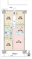 間取図画像 3LDK