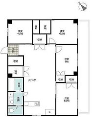 ハイマート入谷 4LDKの間取図画像