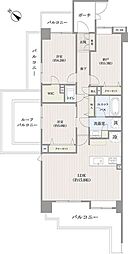 ドラゴンマンション池袋壱番館 2SLDKの間取図画像