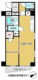 プレセダンヒルズ向島イースト 1LDKの間取図画像