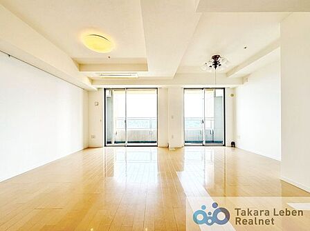 17階部分につき開放感たっぷり！プライベートタイムの満足感を大きく高められる空間です。