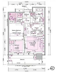 プラウドタワー池袋 2LDKの間取図画像