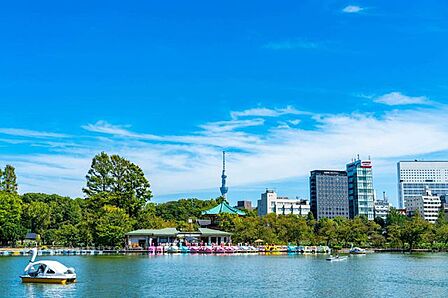 東京都上野恩賜公園 徒歩25分。 1940m