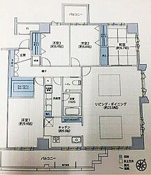 ガーデンテラス駅西中央公園 4LDKの間取図画像