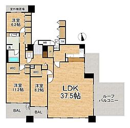 グランドメゾン万博公園南 3LDKの間取図画像
