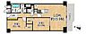 間取り：◆2LDK◆専有面積61.60m2◆バルコニー面積7.00m2