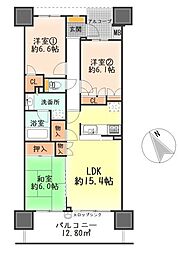間取図画像 3LDK