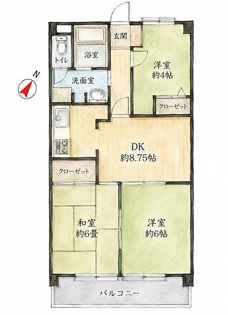 ●1階東南向き●室内リフォーム済み