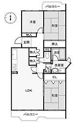 所沢パークタウングリーン並木住宅14号棟