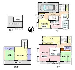 清瀬市上清戸1丁目 5LDKの間取り