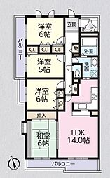 間取図画像 3LDK
