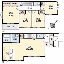 新座市新堀1期 全6棟 3号棟
