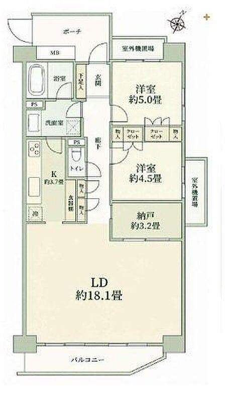 ●南東向き角部屋陽当り良好●