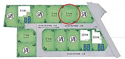 所沢市中富 全13区画 2号地