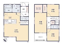 新座市野火止3丁目 全1棟
