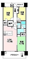 間取図画像 3SLDK