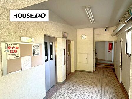 エレベーター2基あり、毎日の昇り降りもスムーズです◎