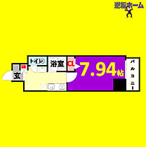 クレストタワー栄  ｜ 愛知県名古屋市中区栄4丁目（賃貸マンション1K・7階・25.96㎡） その2