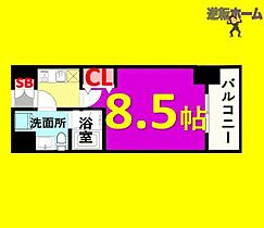 ASレジデンス上前津  ｜ 愛知県名古屋市中区上前津2丁目（賃貸マンション1K・9階・24.56㎡） その2