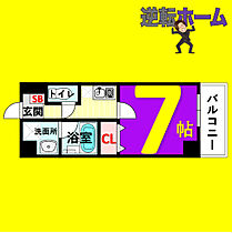 ガレリアM千代田  ｜ 愛知県名古屋市中区千代田5丁目（賃貸マンション1K・2階・24.96㎡） その2