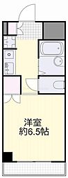 リアライズ西之町 1Kの間取図画像